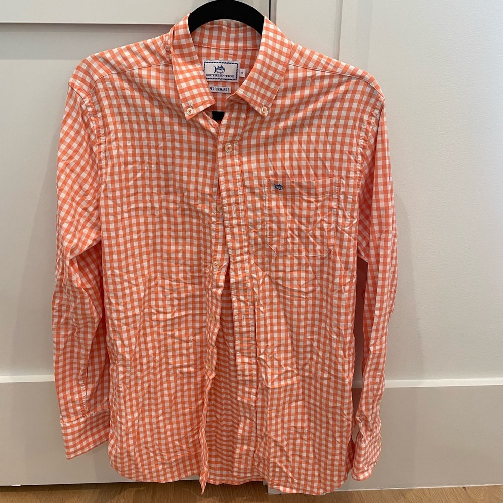 Southern Tide Men’s Orange Button Down
